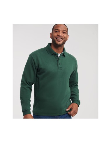 RUS-0R012M0-Heavy Duty Workwear Collar Sweatshirt